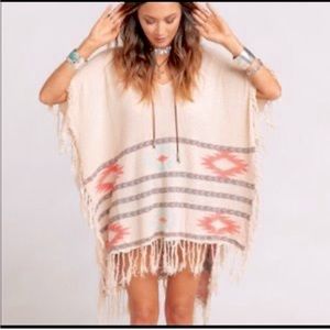 Show me your MuMu tribal print Poncho